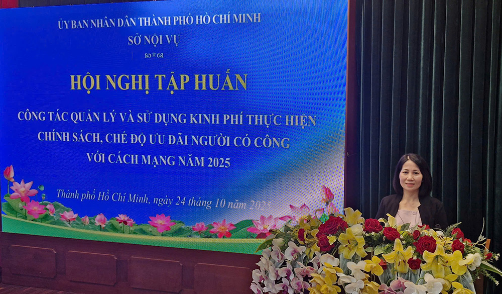 TP. Hồ Chí Minh: 100% công chức xã, phường được tập huấn công tác quản lý và sử dụng kinh phí thực hiện chính sách, chế độ ưu đãi người có công